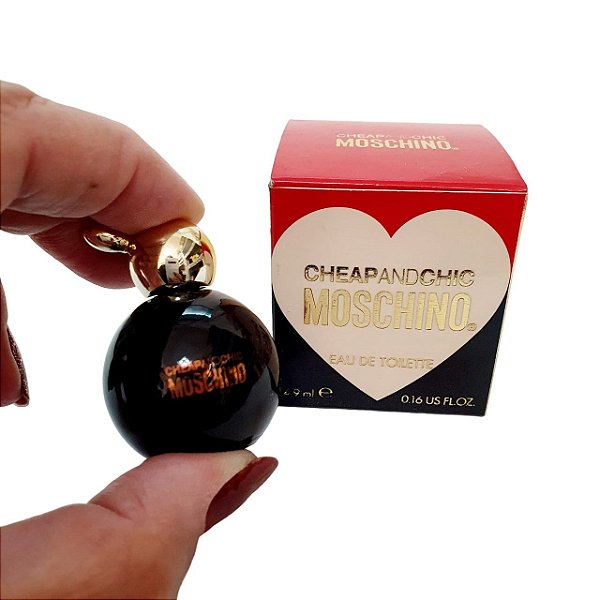 Miniatura Cheap & Chic Moschino Eau de Toilette - 4,9 ml - Original