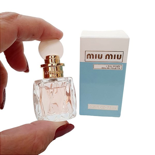 Miniatura L'Eau Rosee Miu Miu Edt - 7,5 ml - Original