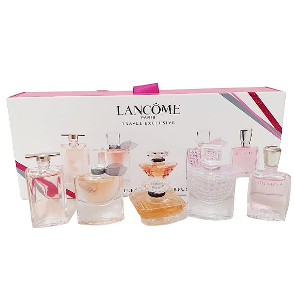 Kit Coleção Lancôme com 5miniaturas Originais
