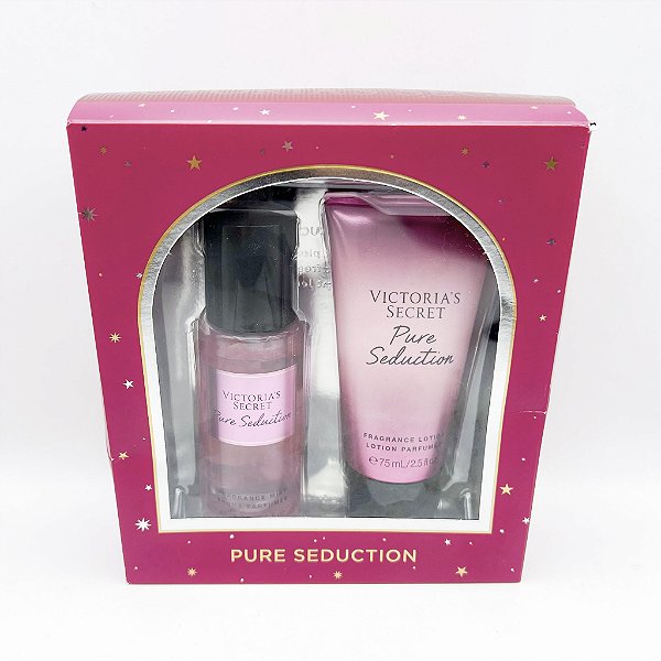 Kit Creme Hidratante e Body Splash Pure Seduction - Victoria's Secret - 75ml cada