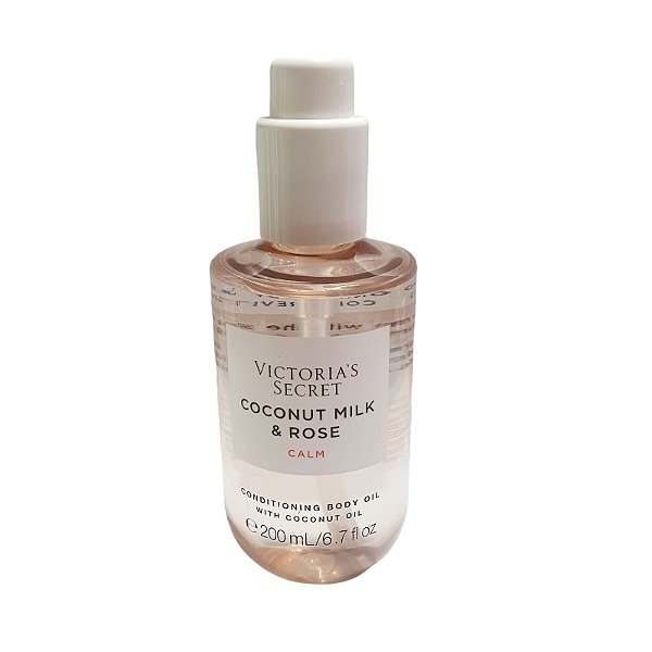 Óleo Corporal Victorias Secret Body Oil Coconut Milk & Rose 200ml