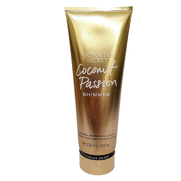 Kit Victoria's Secret Coconut Passion (Hidratante 236ml + Body splesh 250ml)