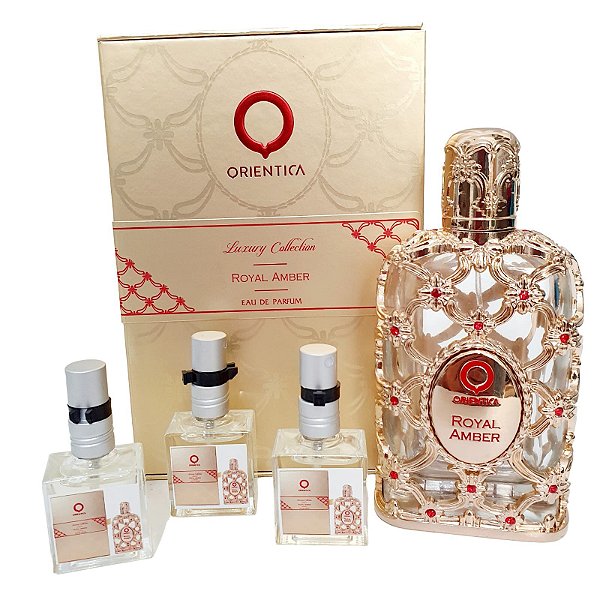 Decant Royal Amber Orientica EDP Ml Original Kaory Perfumaria Perfumes Originais Decants