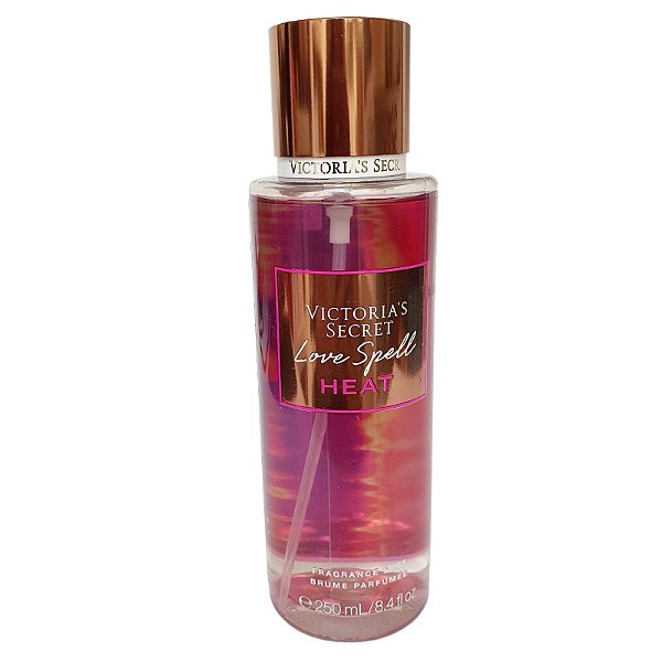 Body Splash Love Spell Heat - Victoria's Secret 250ml - Original