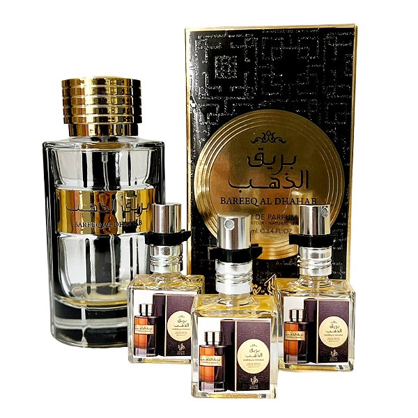 1088 - Decant 9ml Original - Bareeq Al Dhahab - Al Wataniah - Perfume Masculino - EAU de Parfum