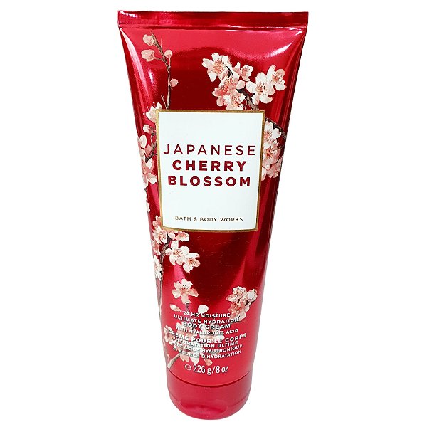 Creme Hidratante Bath & Body Works Japanese Cherry Blossom 226g
