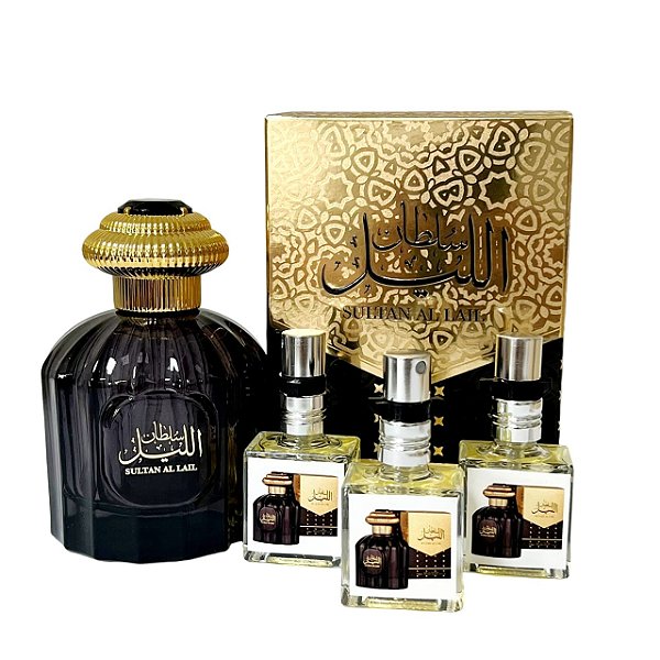 1260 - Decant 9ml Original - Sultan Al Lail - Al Wataniah - Perfume Masculino - EAU de Parfum
