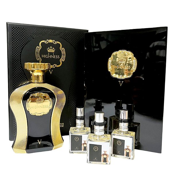 1153 - Decant 9ml Original - Her Highness V Black - Perfume Feminino -  EAU de Parfum