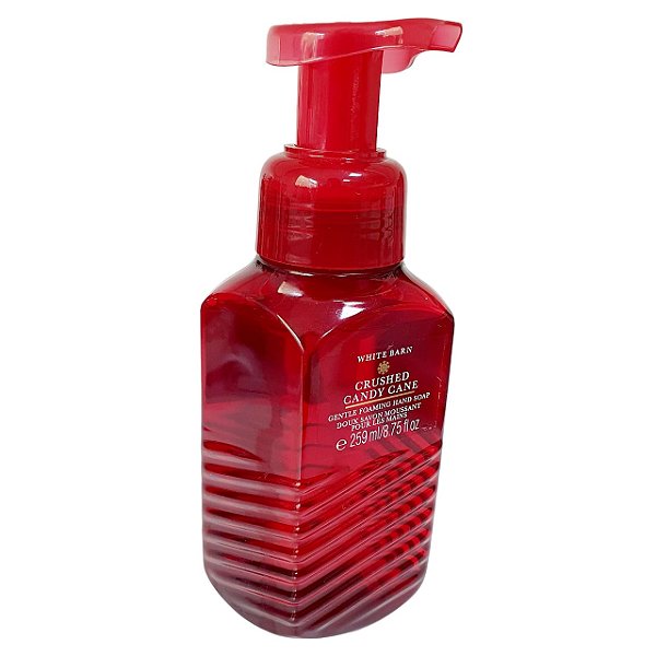 Sabonete Bath & Body Works  Candy Cane Suave Espuma 259ml