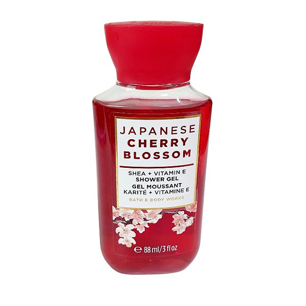 JAPANESE CHERRY BLOSSOM Travel Size Shower Gel 88ML Bath & Body Works