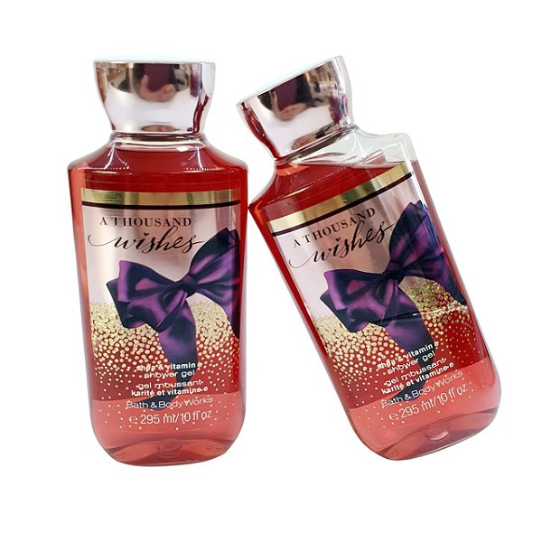Sabonete Bath & Body Works Mil Desejos Shea & Vitamina E Gel De Banho 295ml - Original