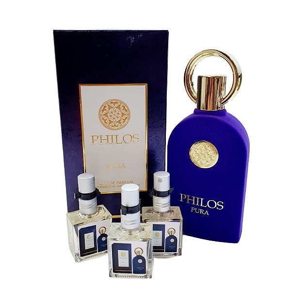 1226 - Decant 9ml Original - Philos Pura - Maison Alhambra - Perfume Unissex - EAU De Parfum