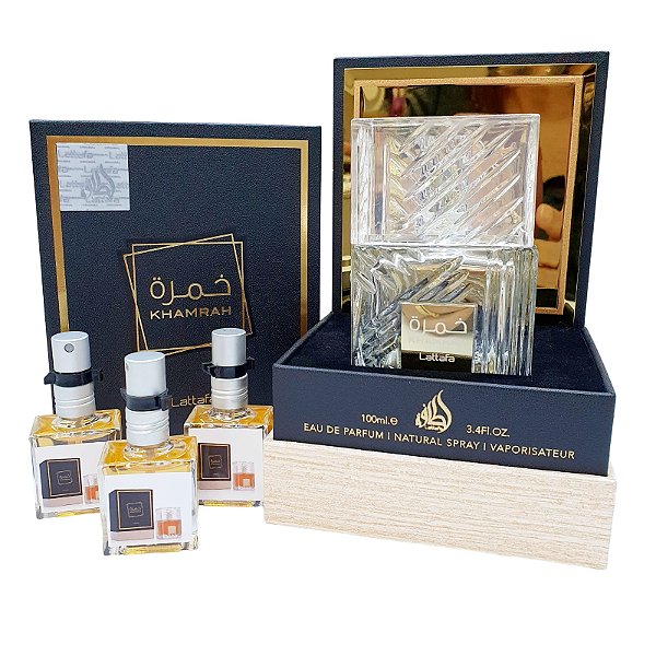 1162 - Decant 9ml Original - Khamrah - Lattafa - Perfume Unissex - EAU de Parfum
