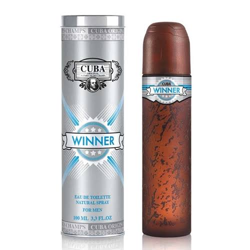 Cuba Winner For Men Eau de Toilette Perfume 100ml Para Homem