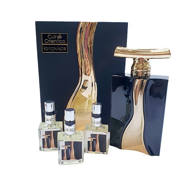 1233 - Decant 9ml Original - Cuir De Orientica Édition Noir - Orientica - Perfume Masculino - EAU De Parfum