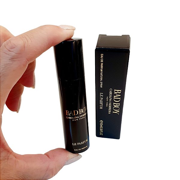Miniatura Bad Boy Le Parfum Carolina Herrera - Perfume Masculino - Eau de Parfum - 10ml - Original