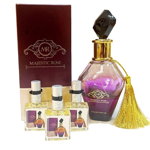 1251 - Decant 9ml Original - Majestic Rose - Riiffs - Perfume Feminino - EAU de Parfum