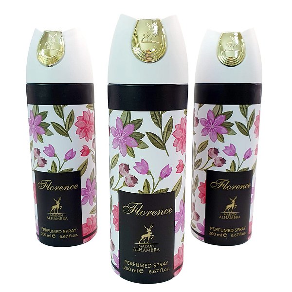 Desodorante Corporal Spray Florence  Maison Alhambra 200ml - Arabe