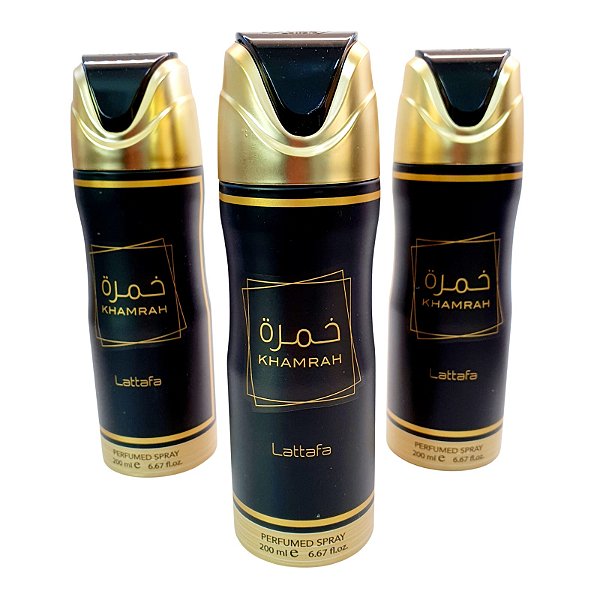 Desodorante Corporal Spray  Lattafa Khamrah 200ml - Arabe