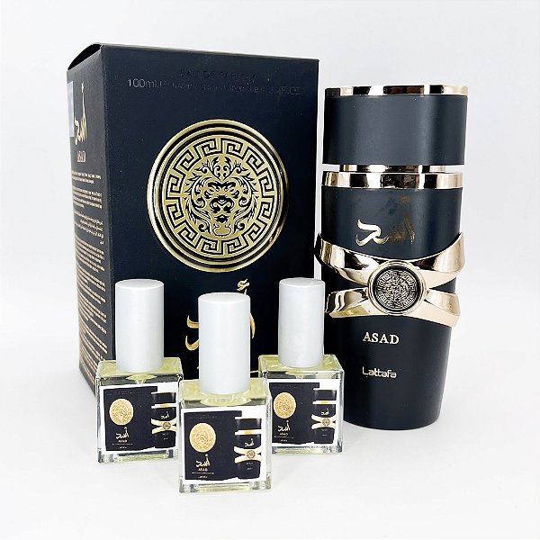 1122 - Decant 9ml Original - Asad - Lattafa - Perfume Masculino - EAU De Parfum