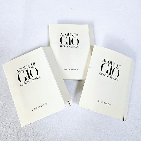 Flaconete Perfume Giorgio Armani Acqua Di Giò Masculino Eau de Parfum - 1.2 ml - Original