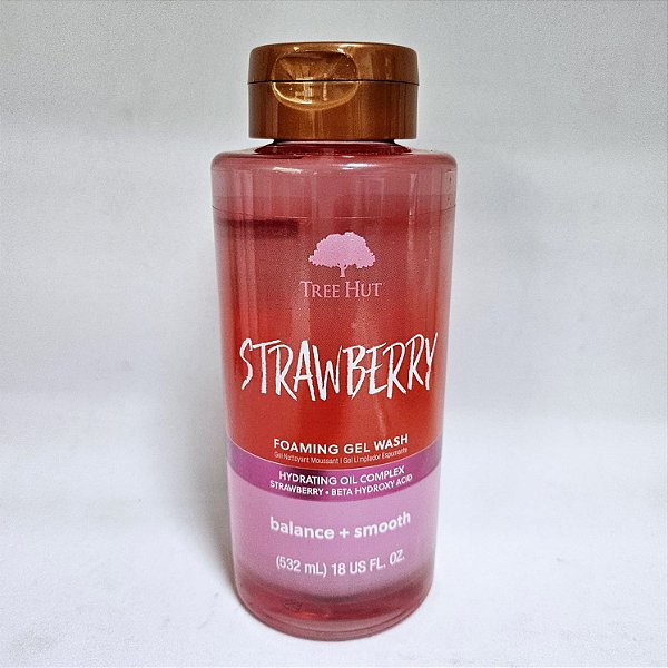 Gel de banho Strawberry Tree Hut 532ml - Original