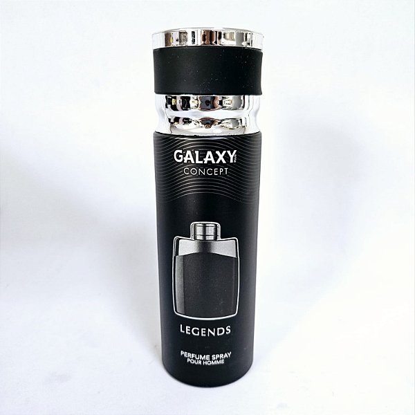 Perfume Aerosol Body Spray Galaxy Concept Legends 200ml Masculino