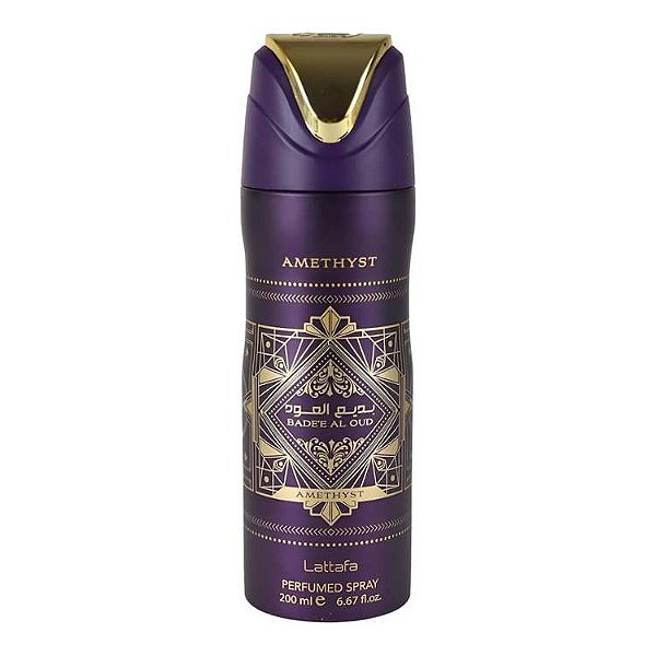 Desodorante Corporal Bade'e Al Oud Amethyst - Lattafa - 200 ml