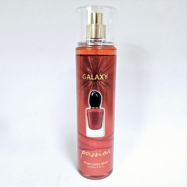 Perfume Galaxy Concept - Body Mist Passion 250ml - Inspiração Si Passione