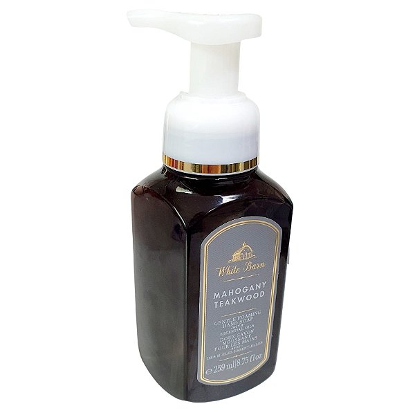 Sabonete para Mãos Bath&Body Works Espuma Mahogany Teak Wook 259ml Importado