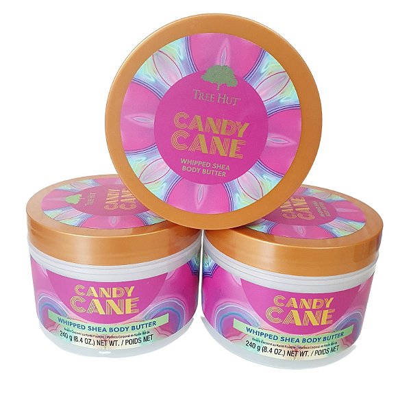 Tree Hut Manteiga Corporal Candy Cane Body Butter 240g