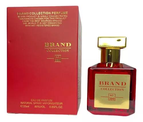 Perfume Brand Collection N.380 - Inspiração Baccarat Rouge - 25ml
