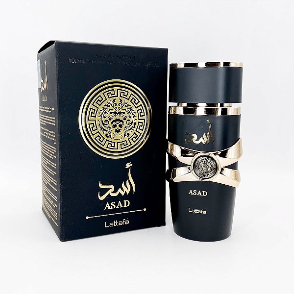 Perfume Masculino Asad de Lattafa Perfumes Eau de Parfum 100ml