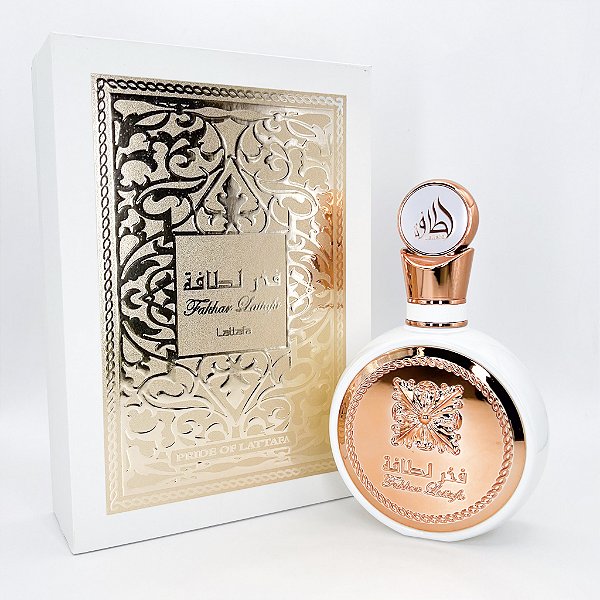 Fakhar Rose - Lattafa - Perfume Feminino - Eau de Parfum 100 ML - Original Arabe