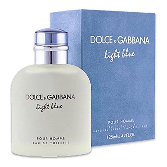 Light Blue Pour Homme Dolce & Gabbana Eau de Toilette - Perfume Masculino 125ml - Original