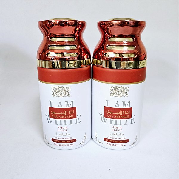 Lattafa I Am White Rouge Ana Abiyedh Extra Long Body Spray - 250ml