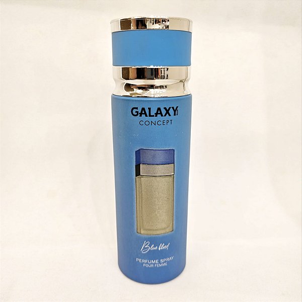 Perfume Corporal Spray Aerossol Blue Blood 200ml - Galaxy