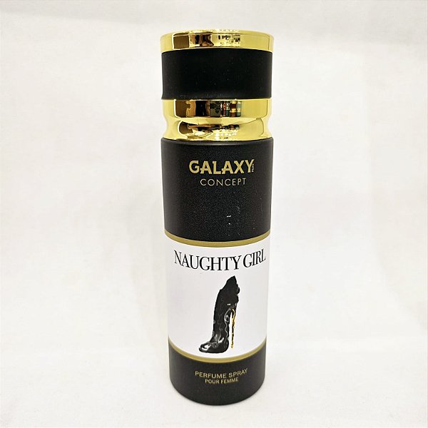 Perfume Árabe Feminino Aerosol- Galaxy Concept- Inspiração Good Girl 200ml