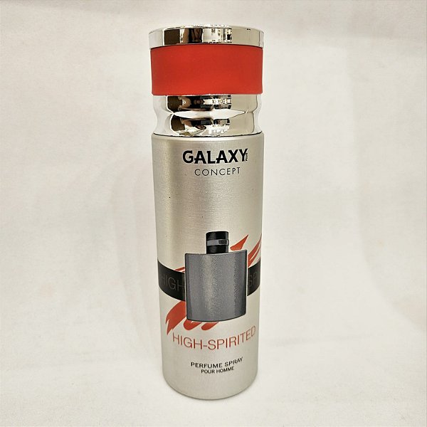 Desodorante Corporal Galaxy Concept High Spirited 200ml Inspiração Allure Chanel