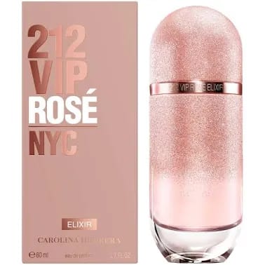 Perfume 212 VIP Rosé Elixir - Carolina Herrera - Perfume Feminino - EAU de Parfum - 80 ml