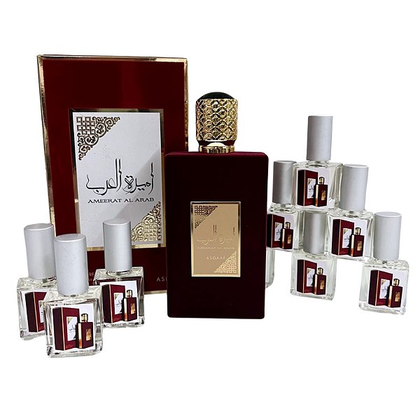 1074 - Decant 9ml Original - Ameerat Al Arab Asdaaf - Lattafa - Perfume Feminino - EAU de Parfum