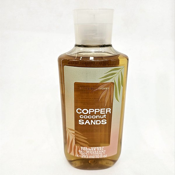Gel de Banho Copper Coconut Sands Bath and Body Works 295ml - Shower Gel