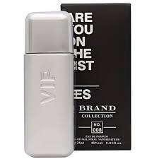 Brand Collection 008 - Perfume Masculino (Ref. Olfativa 212 Vip Men) 25ml