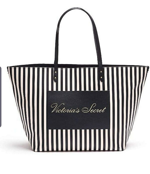 Bolsa Tote Victoria's Secret Listrada Importada Original