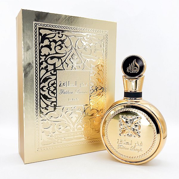 Perfume Fakhar Gold Extatir - Lattafa - Perfume Unissex - EAU de Parfum - 100 ml