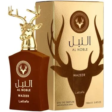 Wazeer Al Noble Lattafa Eau de Parfum Unissex - Perfume Árabe - Original