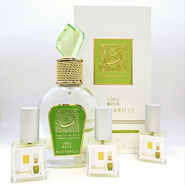 1186 - Decant 9ml Original - Musk Wild Vanille - Lattafa - Perfume Feminino - EAU de Parfum