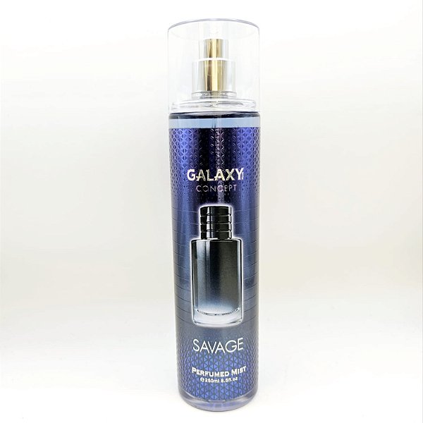 Perfume Body Splash Ãrabe Savage - Galaxy Masculino - 250ml