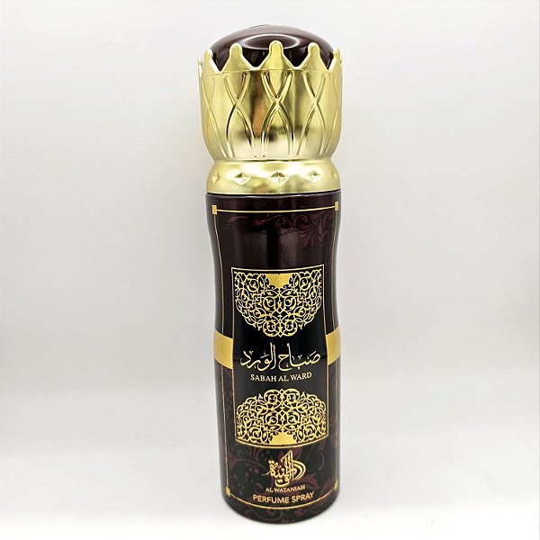 Perfume Aerossol Sabah Al Ward Al Wataniah 200 Ml
