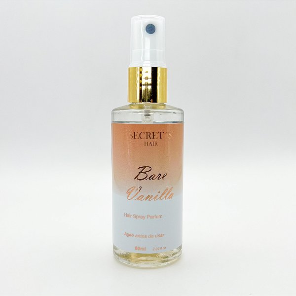 Perfume de Cabelo Bare Vanilla - Secret's Hair - 60 ml